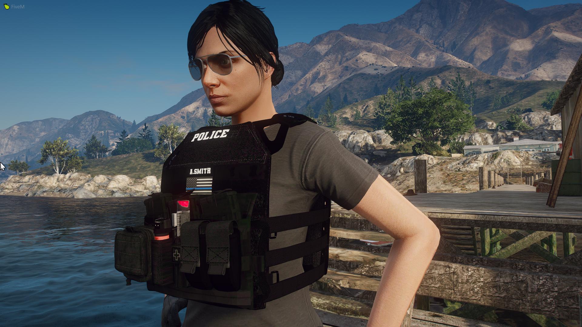 Female Jumpable Plate Carrier - Player & Ped Modifications 