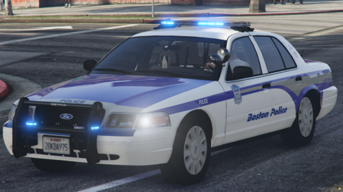 Boston Police Ford Crown Victoria (Pack) - Vehicle Textures - LCPDFR.com