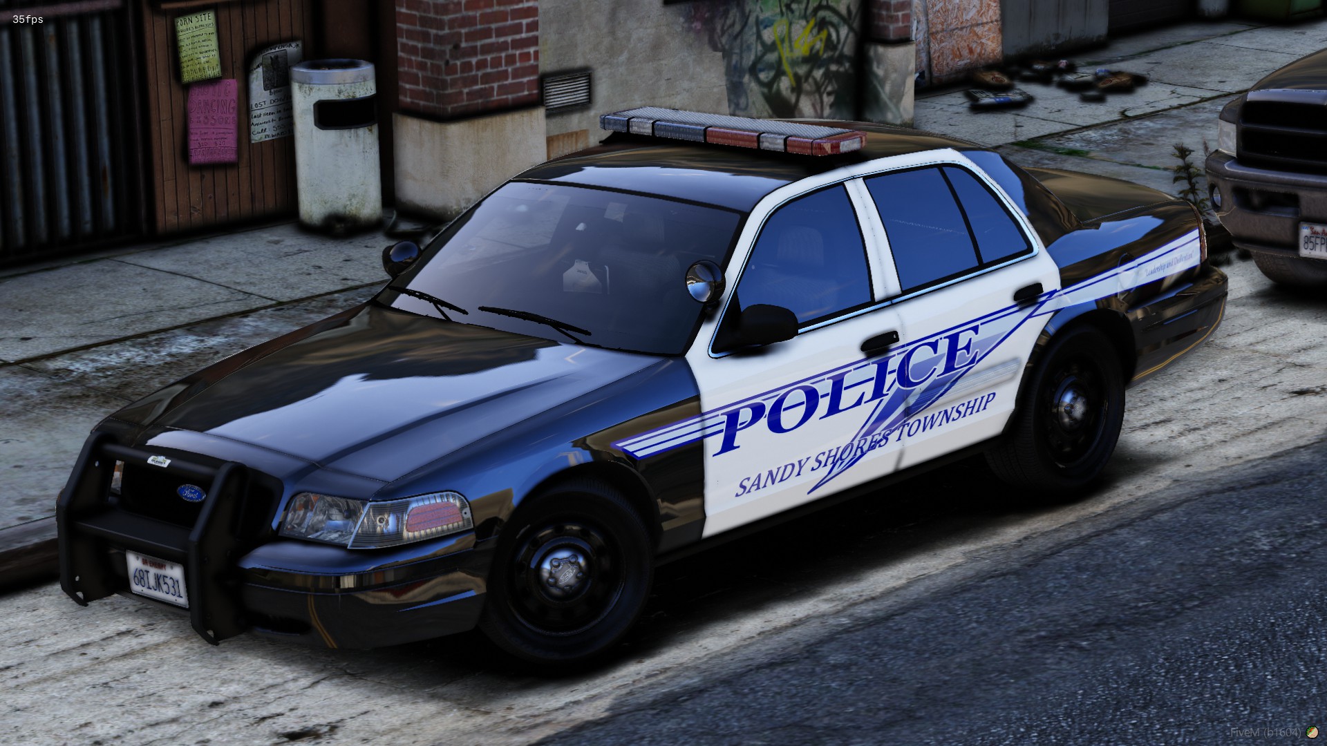 Sandy Shore's Police Livery 4K - Vehicle Textures - LCPDFR.com