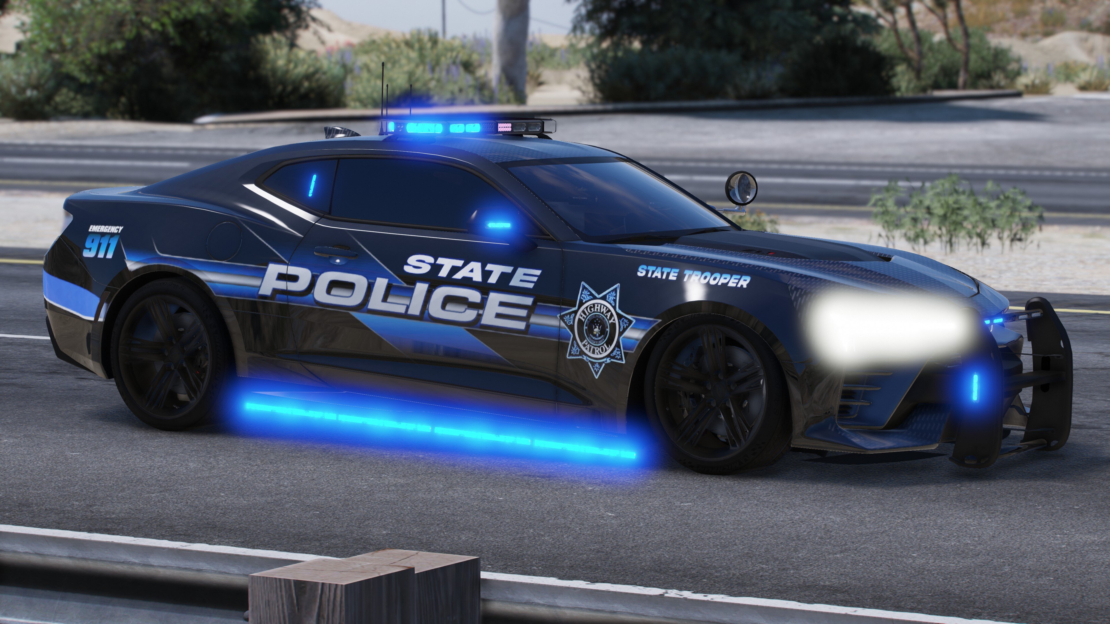 2022 camaro police car