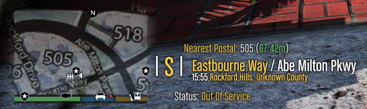 Colorful Map With POSTALS and Nearest Postal UI!