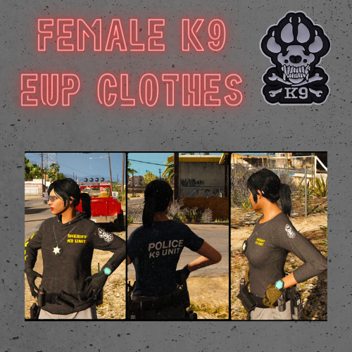 Female K9 EUP Clothes Texture - Player & Ped Modifications