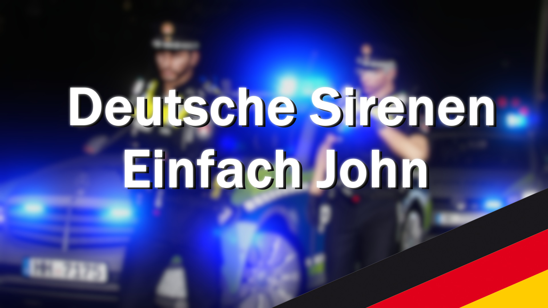Deutsche Polizei Sirene/German Police Siren - Audio Modifications 