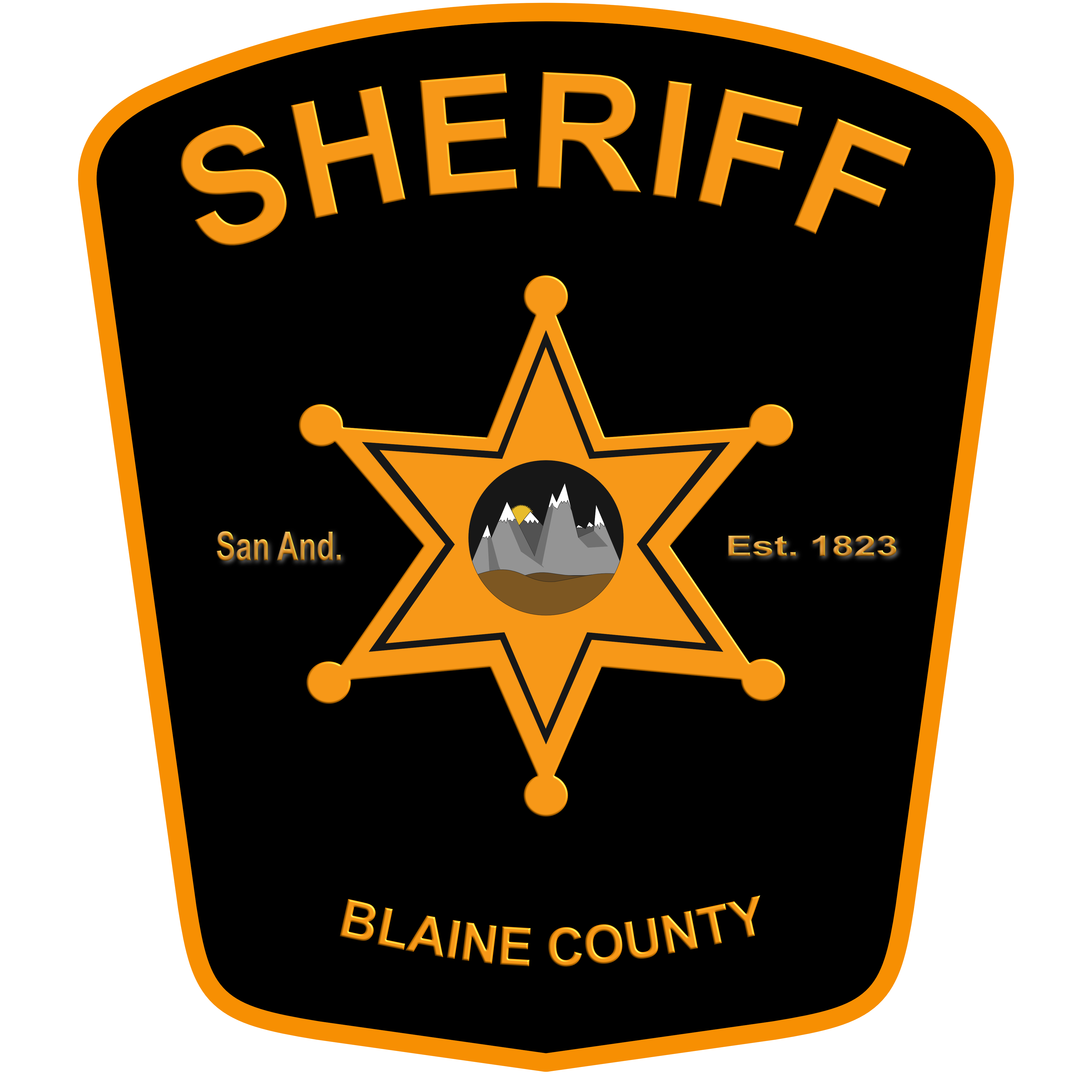 4K Blaine County Sheriff Patch - Tools 