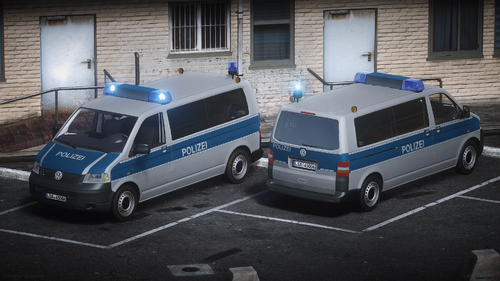 VW T5 - Police Transporter - RTK6 - Vehicle Models 