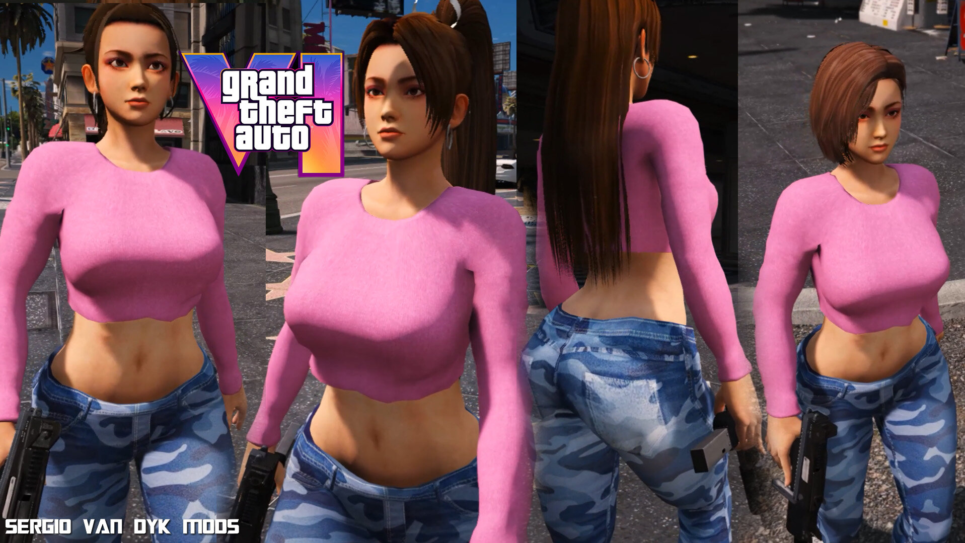 Lucia VI (GTA 6) - Mai Shiranui [Add-On Ped | Replace] 3.0 - Player & Ped  Modifications - LCPDFR.com