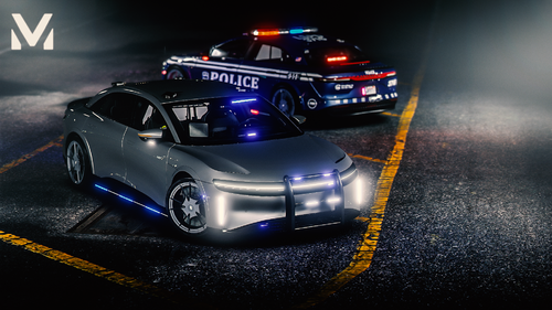 Lucid Air Sapphire 2024 [FiveM-Ready| Add-on]-[ELS-NON ELS] [RB & BB]