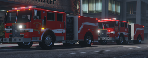 Los Santos Fire-Rescue Department Livery Pack (San Diego) | EUP 