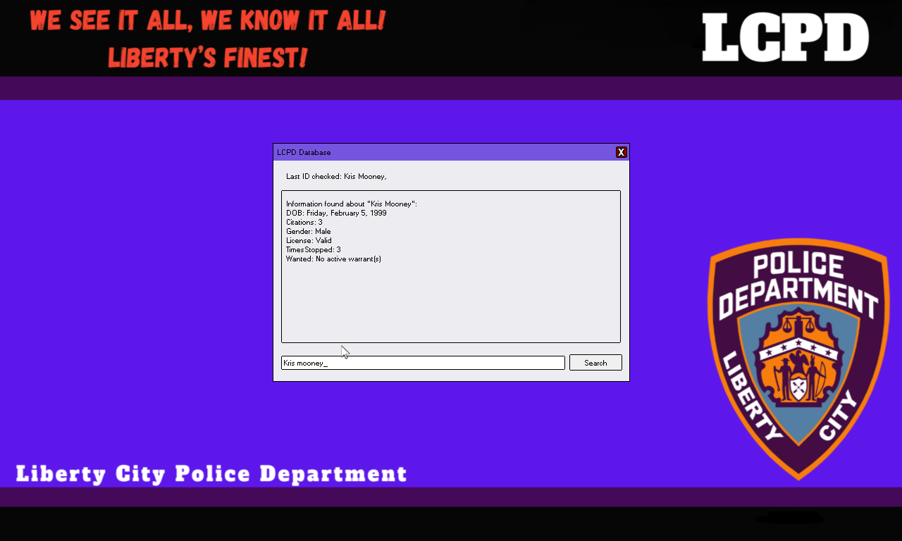 CG13's LCPD Police Computer Retexture Mod - Other Modifications & Files ...