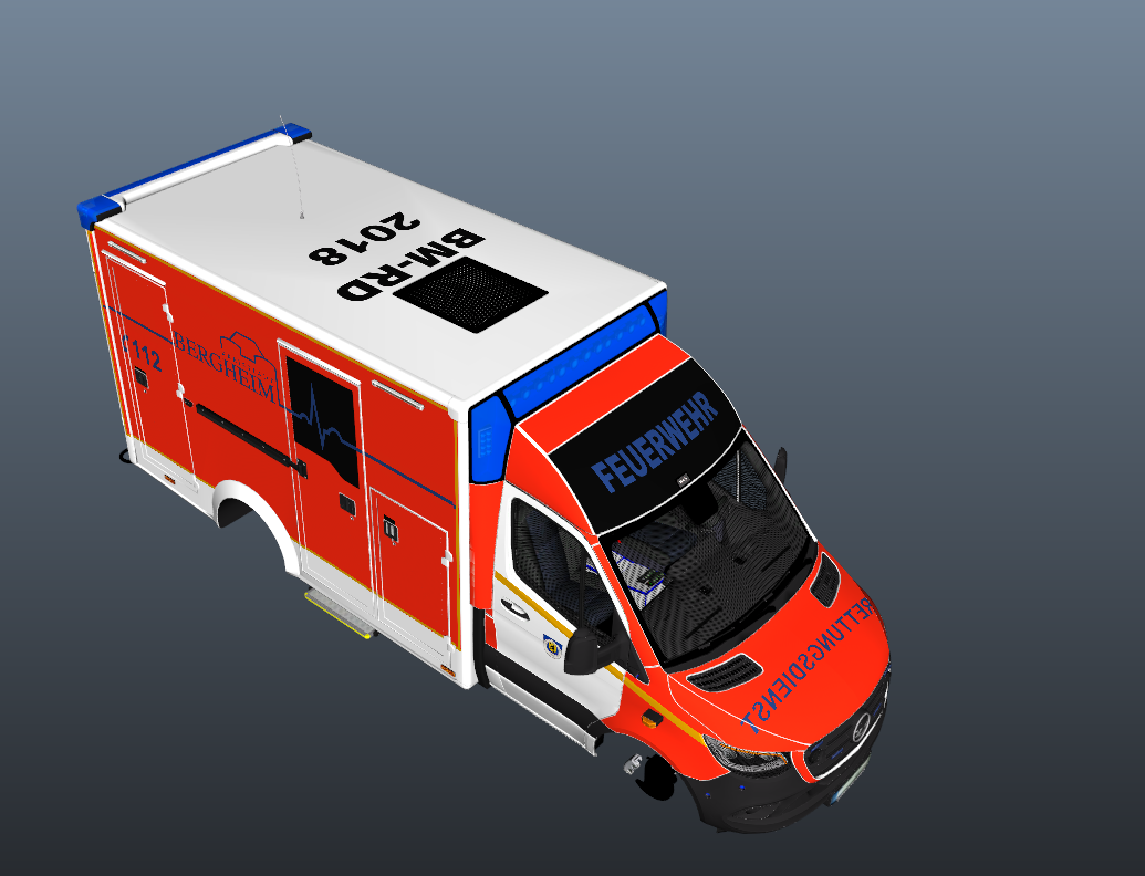 [SKIN]WAS RTW Bergheim - Vehicle Textures - LCPDFR.com