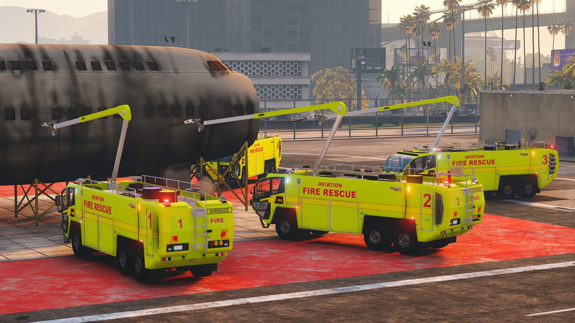 Australian based Aviation Rescue Fire Fighting Services Liveries ...