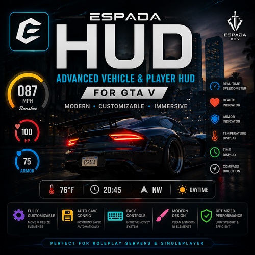 HUD - Ultimate Immersive Dashboard