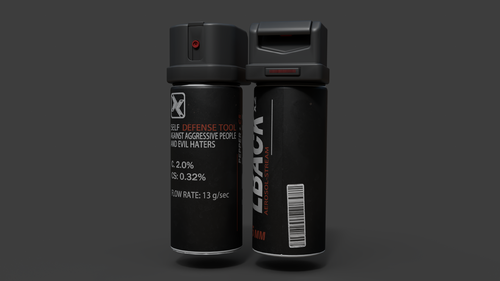OC Spray 3d model