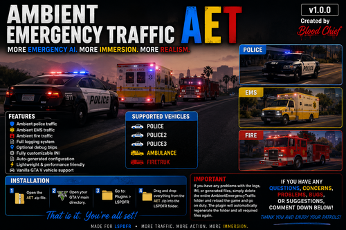 Ambient Emergency Traffic