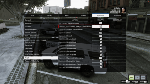 Realistic Door Script for FiveM Standalone