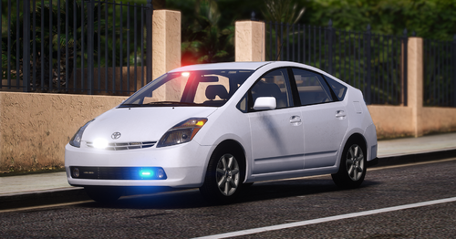 2008 Toyota Prius NZ Police UnMarked Fictional