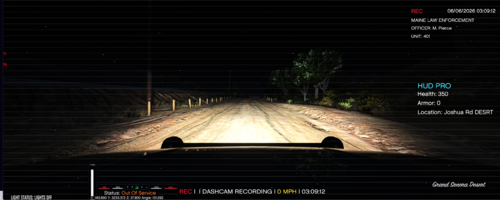 PatrolDash Realistic Dashcam For LSPDFR