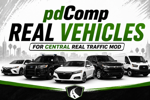 pdComp Real Vehicle Pictures for Central Real-Life Traffic Mod