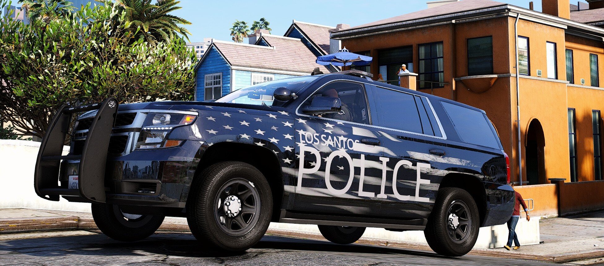LSPD BLUE LINE FLAG LIVERY PACK [ LEGACY LSPD MEGA PACK ] - Vehicle ...