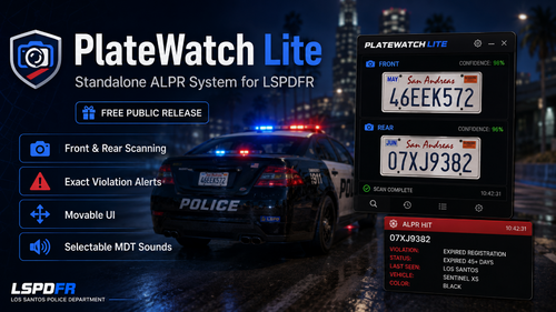 PlateWatch Lite – Standalone ALPR System