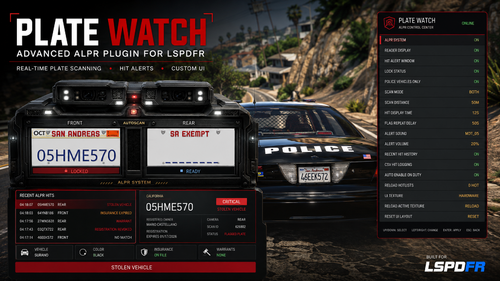 PlateWatch Standalone ALPR System