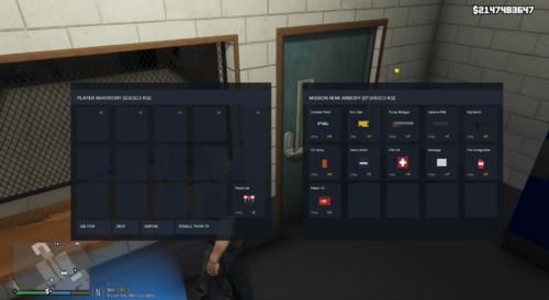 Peaky's Grid Inventory