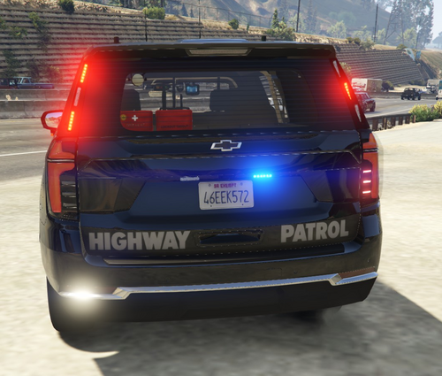 San Andreas Highway Patrol Drug Interdiction Unit Livery for 2026 Tahoe