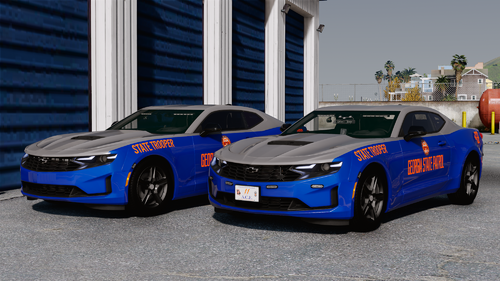 [ELS-HYBRID] [ADD-ON] 2023 Georgia State Patrol Camaro Pack