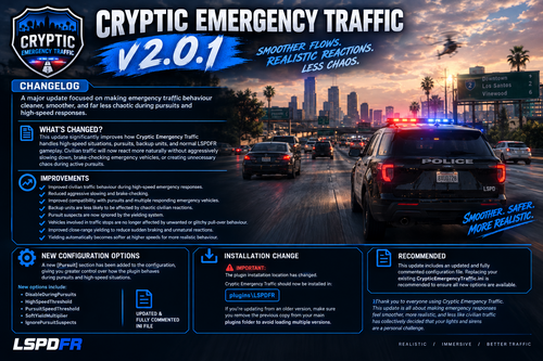 Cryptic Emergency Traffic
