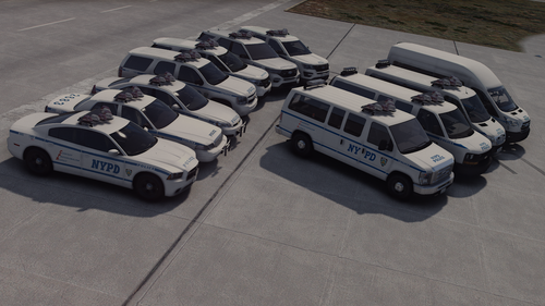 NYPD Mega Car Pack - 10 VEHICLES - [ELS] [REPLACE]