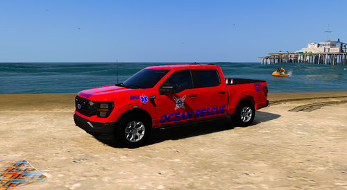 Volusia County, FL Ocean Rescue Livery