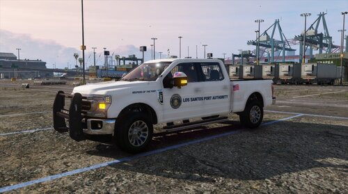 Los Santos Port Authority F250 Livery