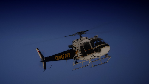 Texas DPS AS-350 Ecureuil | Real-Life Texture
