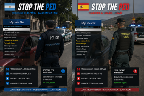 Stop The Ped - Spanish Version.