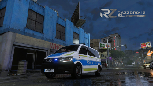 [ELS][REPLACE] Volkswagen Transporter T6 - Politia Romana