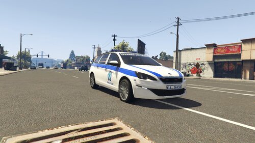Greek Police Peugeot 308