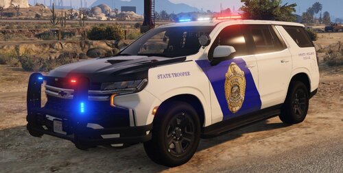 Alaska State Troopers base Lore Friendly Tahoe Livery Pack