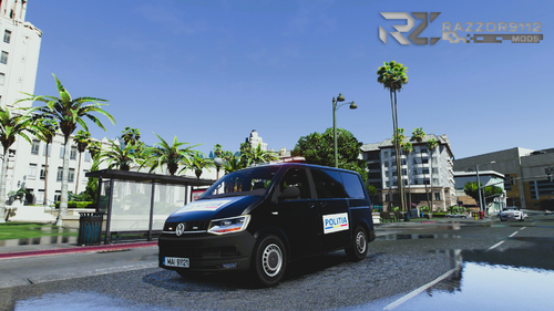 [ELS][REPLACE] Volkswagen Transporter T6 - Politia Romana SIAS