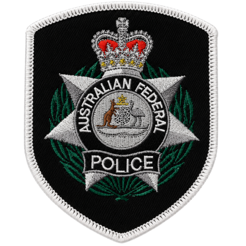 Australian Federal Police Patches