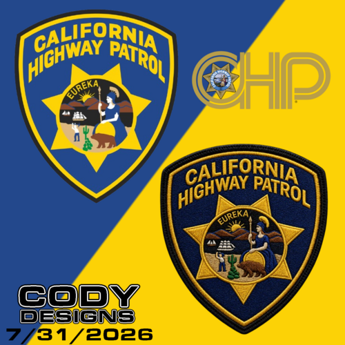 California Highway Patrol Patches