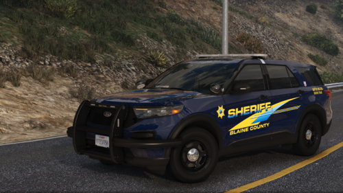 Blaine County Sheriff Department [DLS v2,REFLECTIVE,ADDON]