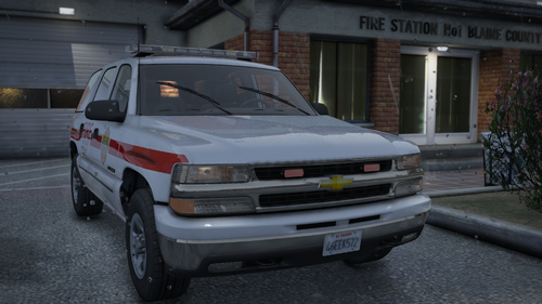 2003 Chevrolet Tahoe LS Fire Car [VehFuncsV]