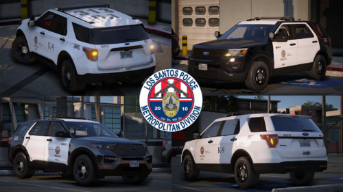 Los Santos Police Department Metropolitan Division (LAPD) Livery