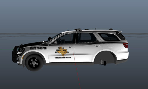 Texas DPS Durango Replace (White Edition)