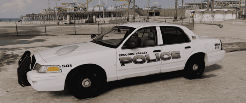 Concord Valley Police Department 2008 Crown Victoria