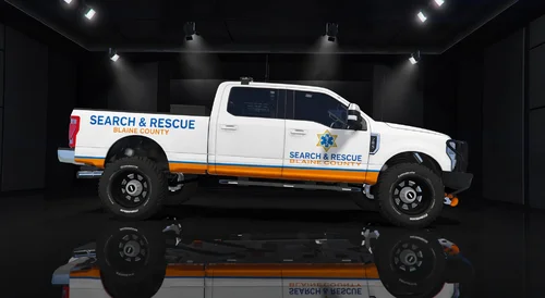 Blaine County Search & Rescue - Livery for Rabbit's Lifted F-250