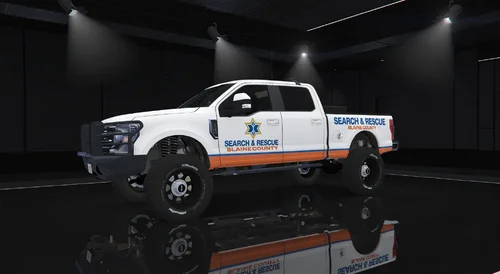 Blaine County Search & Rescue - Livery for Rabbit's Lifted F-250