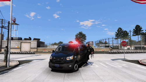 Ford Transit - Mobile Field Force Van - [8SEATS] [ELS] [ADDON]