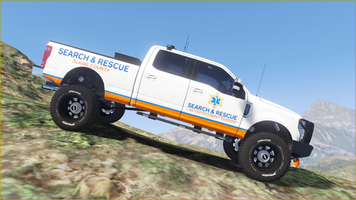 Blaine County Search & Rescue - Livery for Rabbit's Lifted F-250