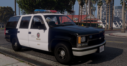 LAPD 1995 Chevy Tahoe Liveries